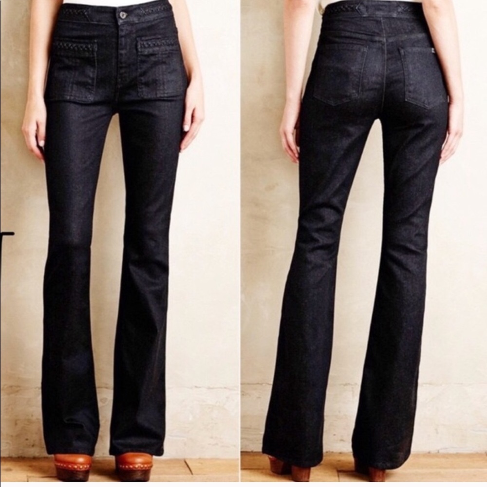 7 For All Mankind High Waisted Flare Denim Size 32